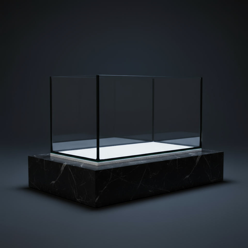 π Black Diamond 2ft Polished Tank (610 x 305 x 305mm) β Black Silicone Series