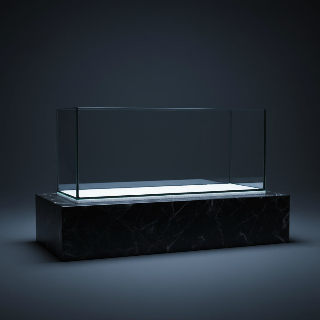 š Black Diamond 3ft Polished Tank (915 x 325 x 370mm) ā Black Silicone Series