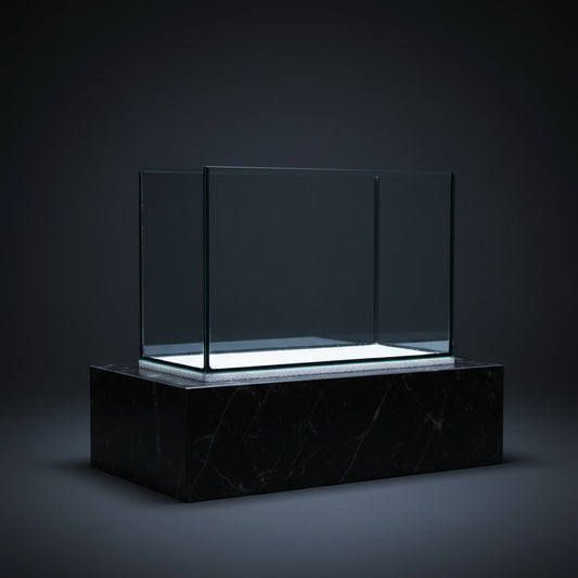 Black Diamond 18" Narrow Polished Tank (460 x 225 x 305mm) – Black Silicone Series - view 2 of 2