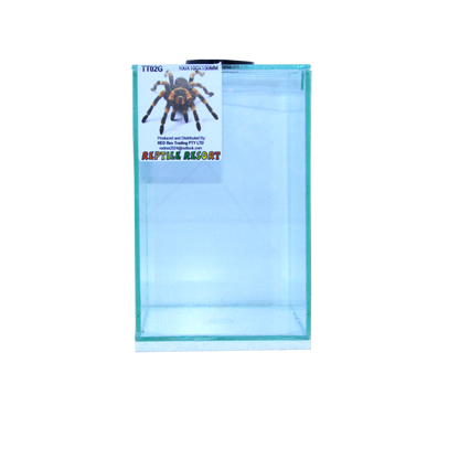 Reptile Resort TT02G Glass Spider Enclosure 100x100x150mm