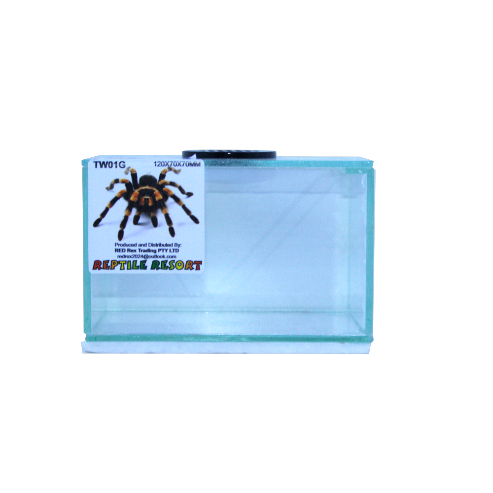 Reptile Resort TW01G Glass Spider Enclosure 120x70x70mm