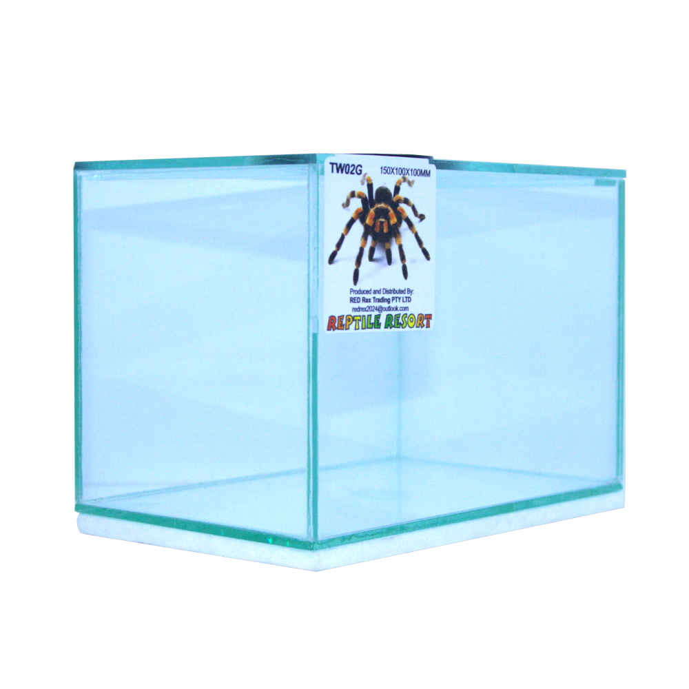 Reptile Resort TW02G Glass Spider Enclosure 150x100x100mm