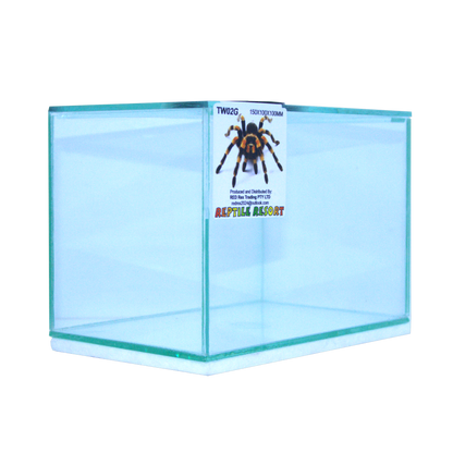Reptile Resort TW02G Glass Spider Enclosure 150x100x100mm