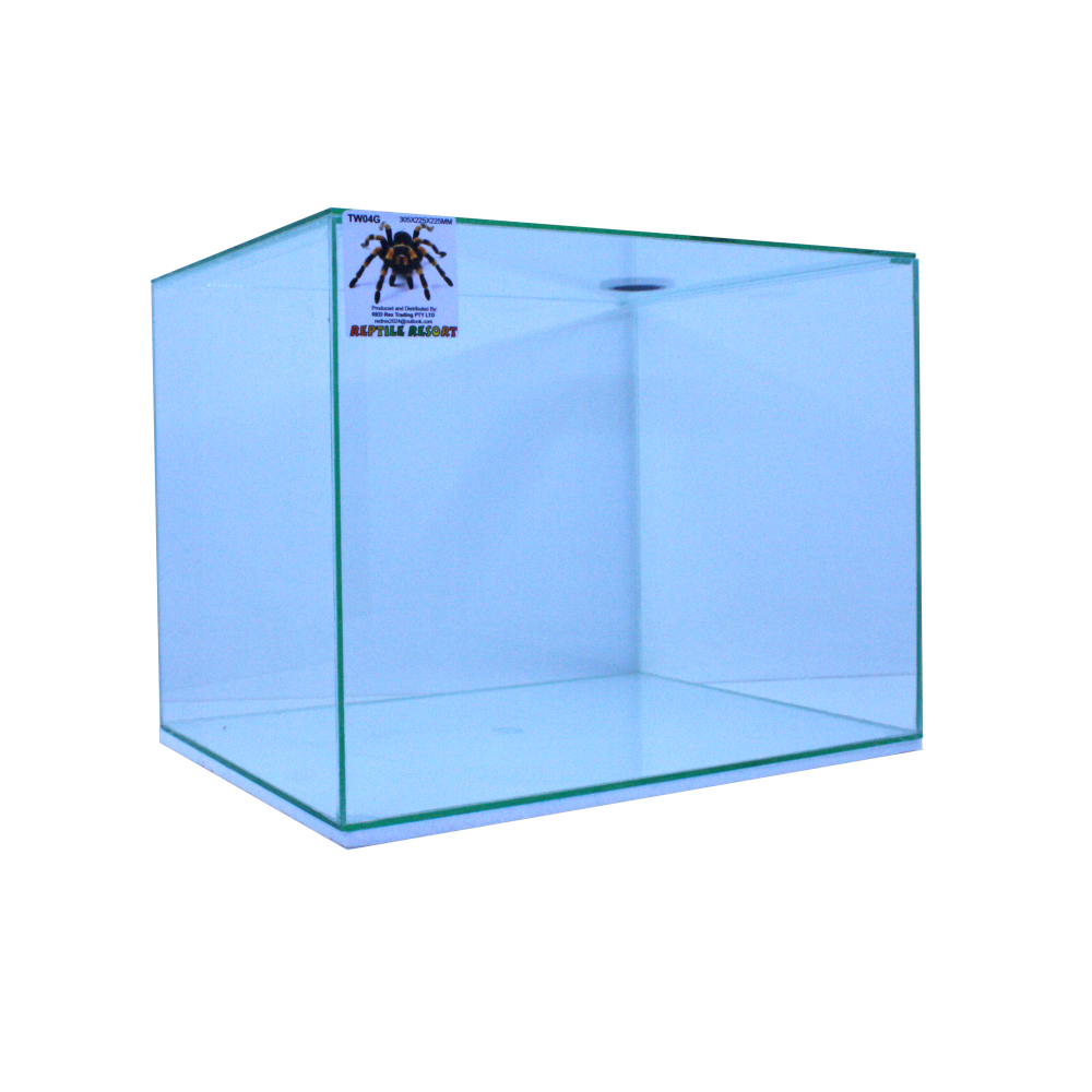 Reptile Resort TW04G Glass Spider Enclosure 305x225x225mm