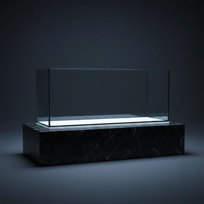 🐠 Black Diamond 3ft Polished Tank (915 x 325 x 370mm) – Black Silicone Series