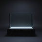 🐠 Black Diamond 18" Narrow Polished Tank (460 x 225 x 305mm) – Black Silicone Series