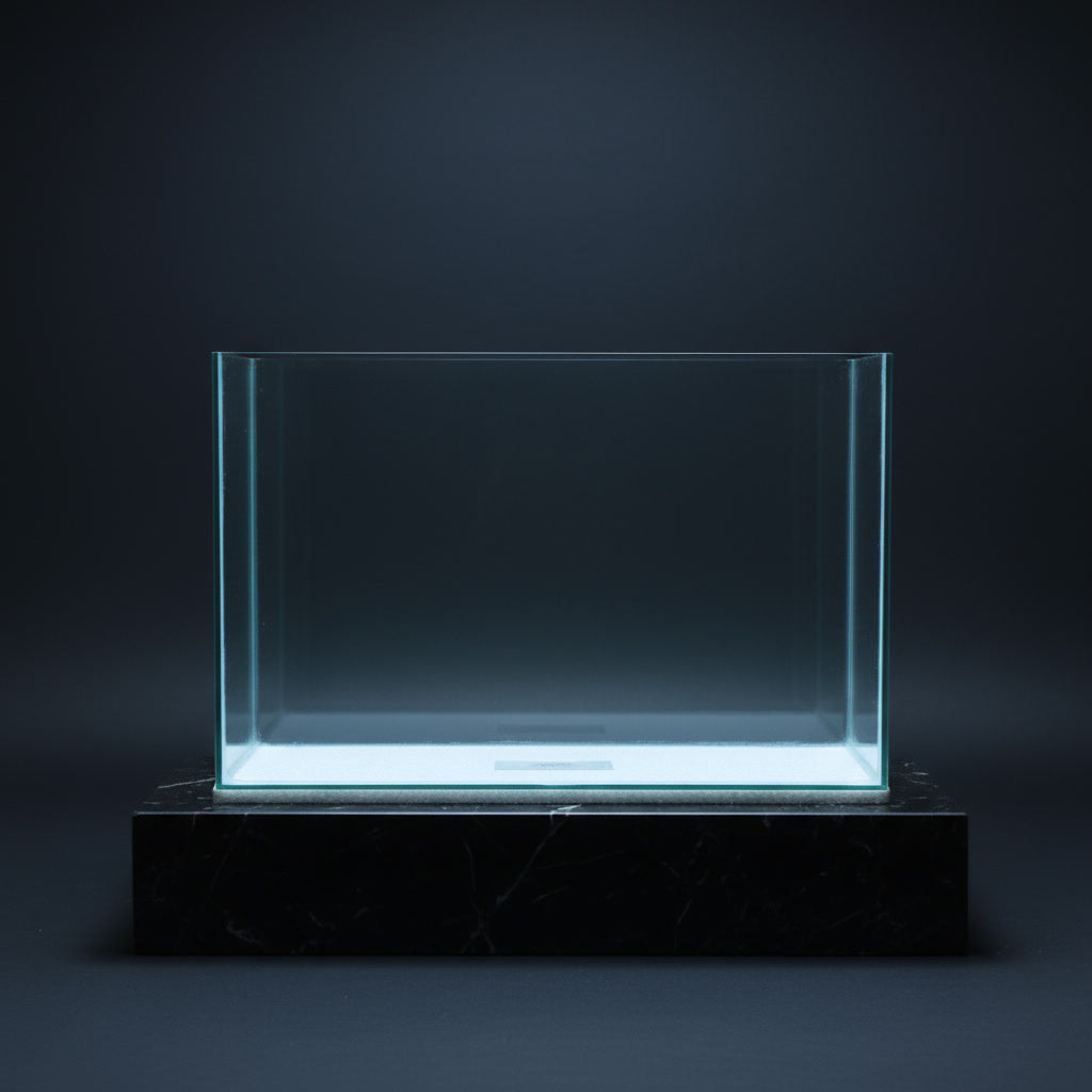 🐠 Black Diamond 18" Narrow Polished Tank - 460 x 225 x 305mm (4mm Glass)
