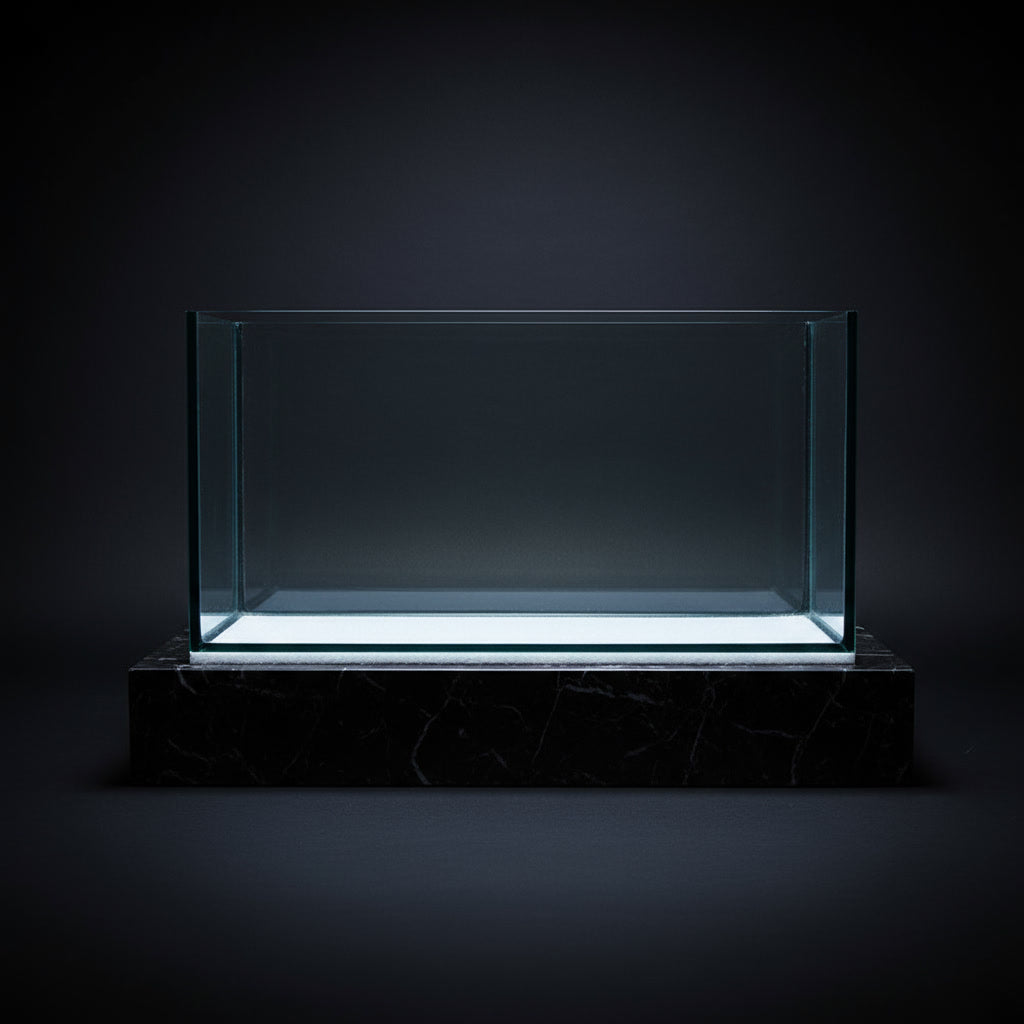 🐠 Black Diamond 2ft Polished Tank (610 x 305 x 305mm) – Black Silicone Series